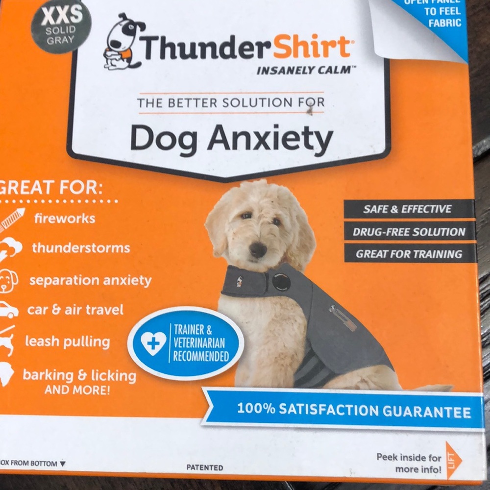 Dog anxiety shirt